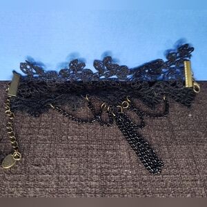Black Lace Bracelet